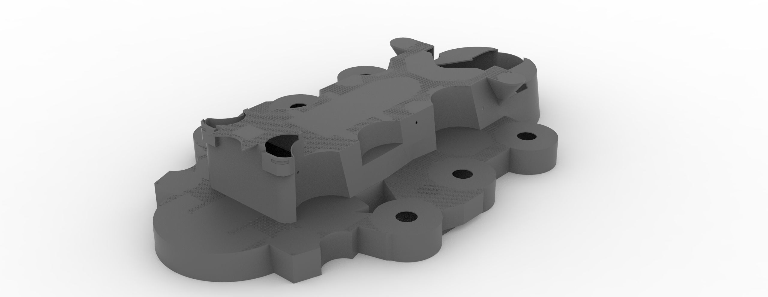 Yamato superstructure full 3D print model_11