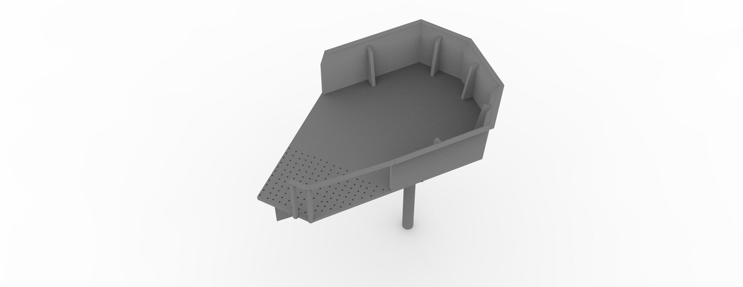 Yamato superstructure full 3D print model_48