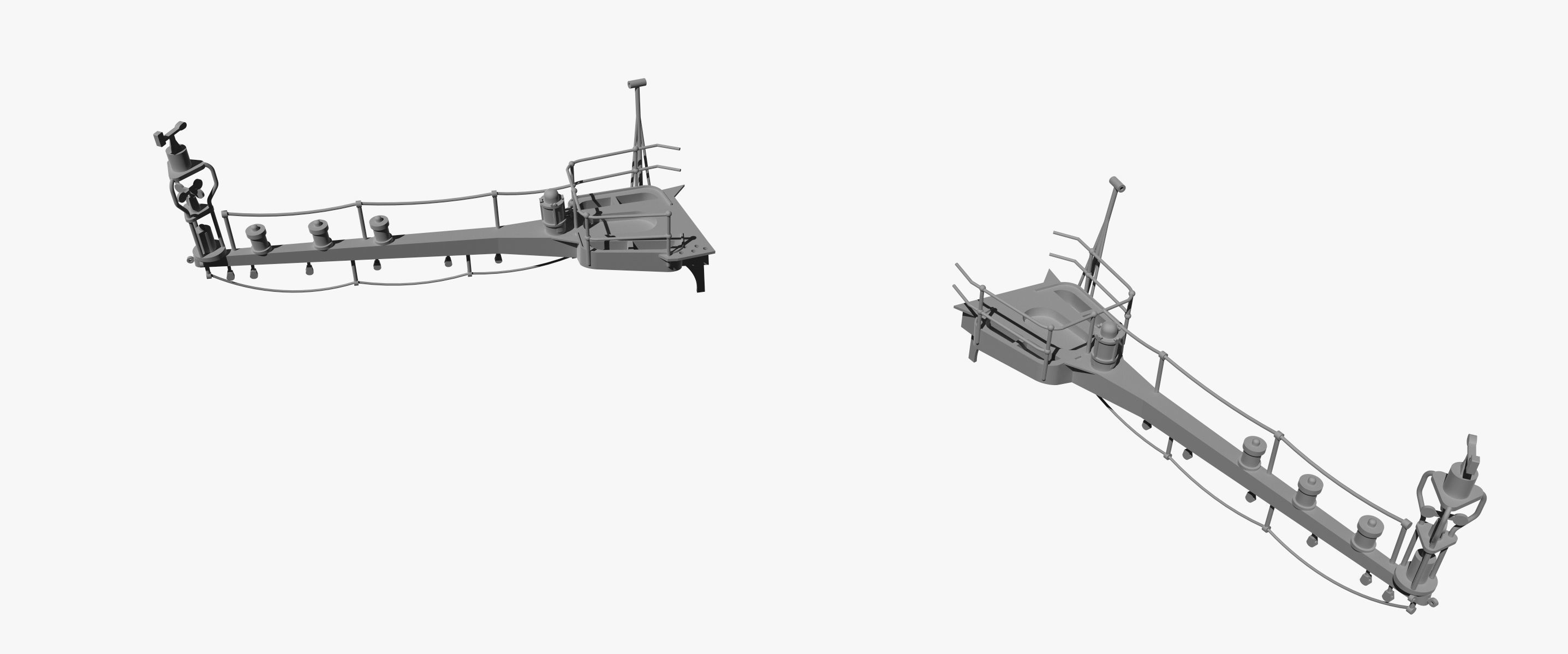 Yamato superstructure full 3D print model_109