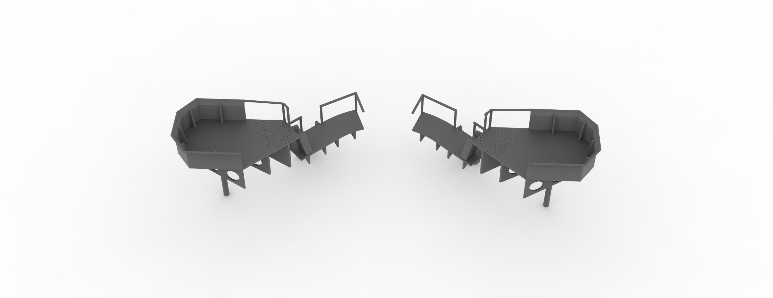 Yamato superstructure full 3D print model_50