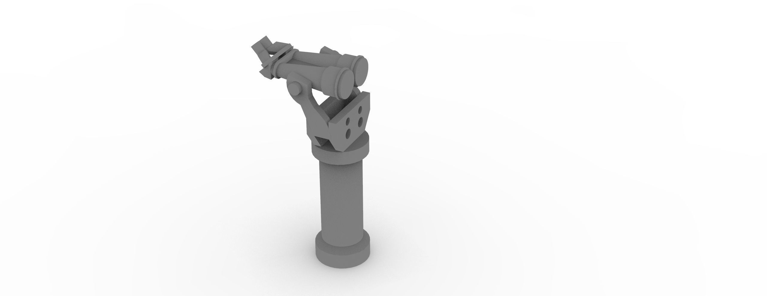 Yamato superstructure full 3D print model_88