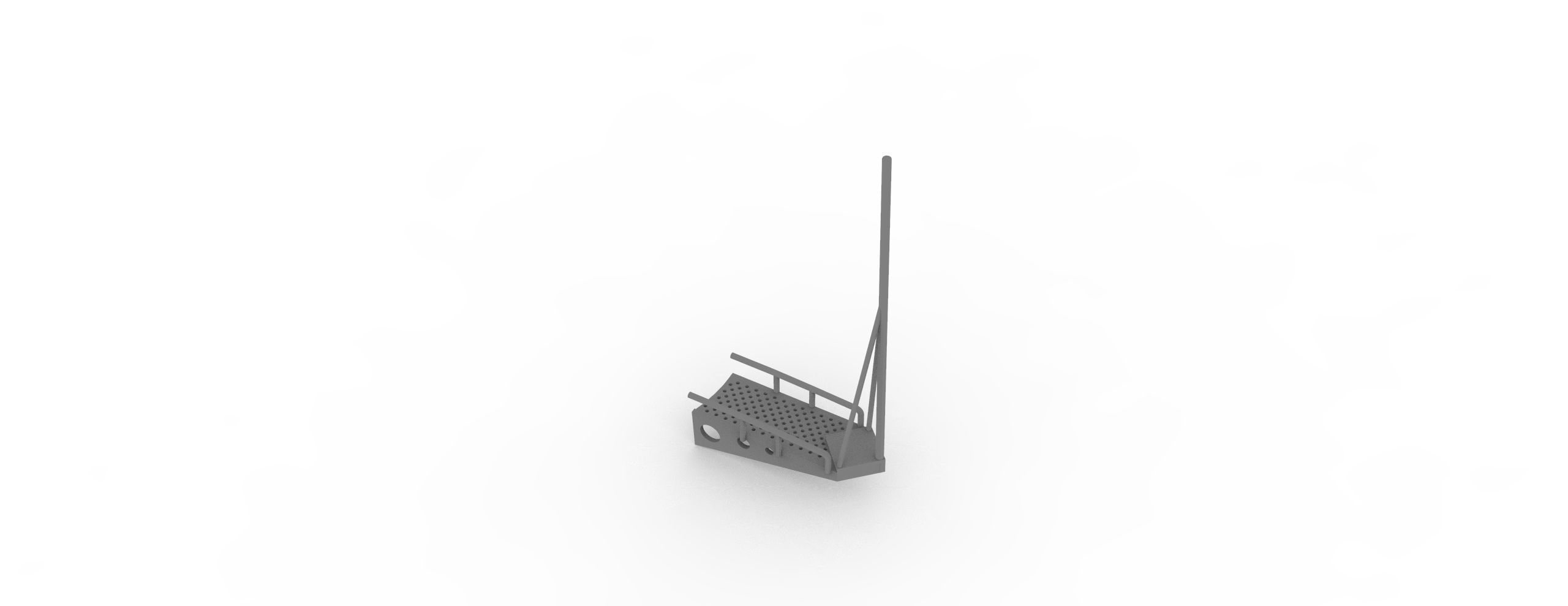 Yamato superstructure full 3D print model_78