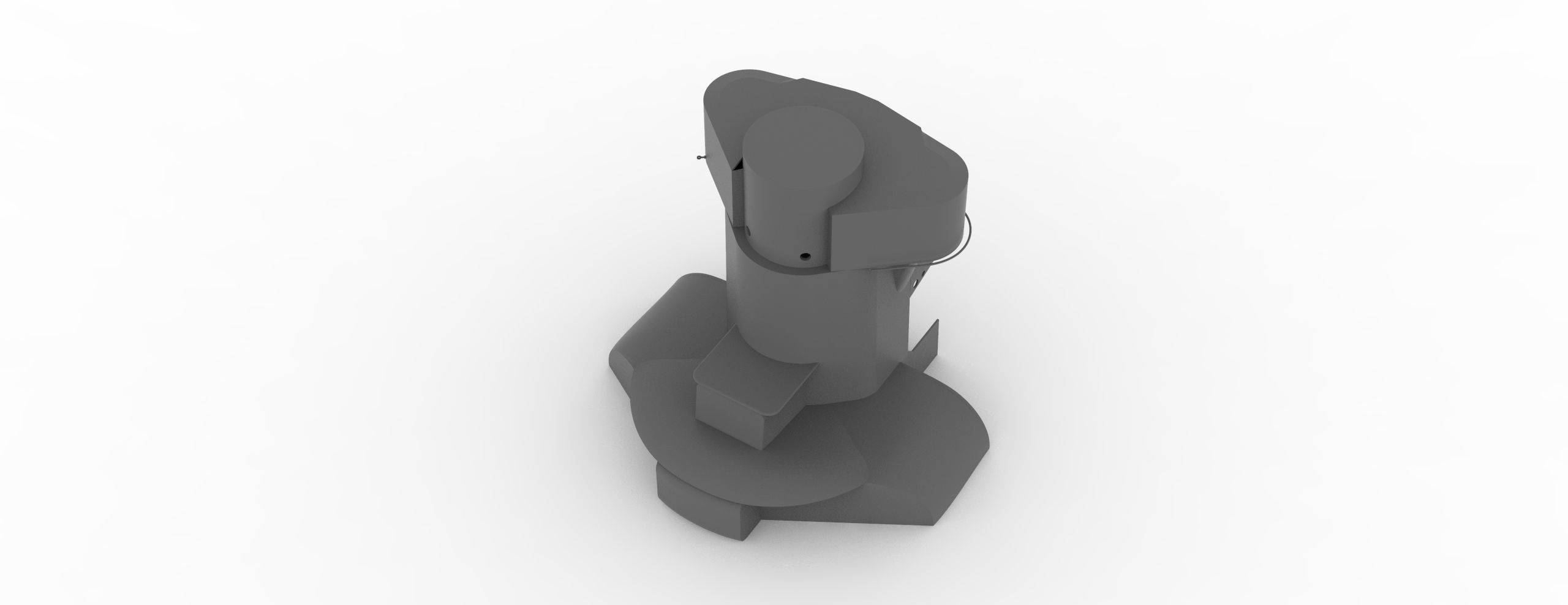 Yamato superstructure full 3D print model_96