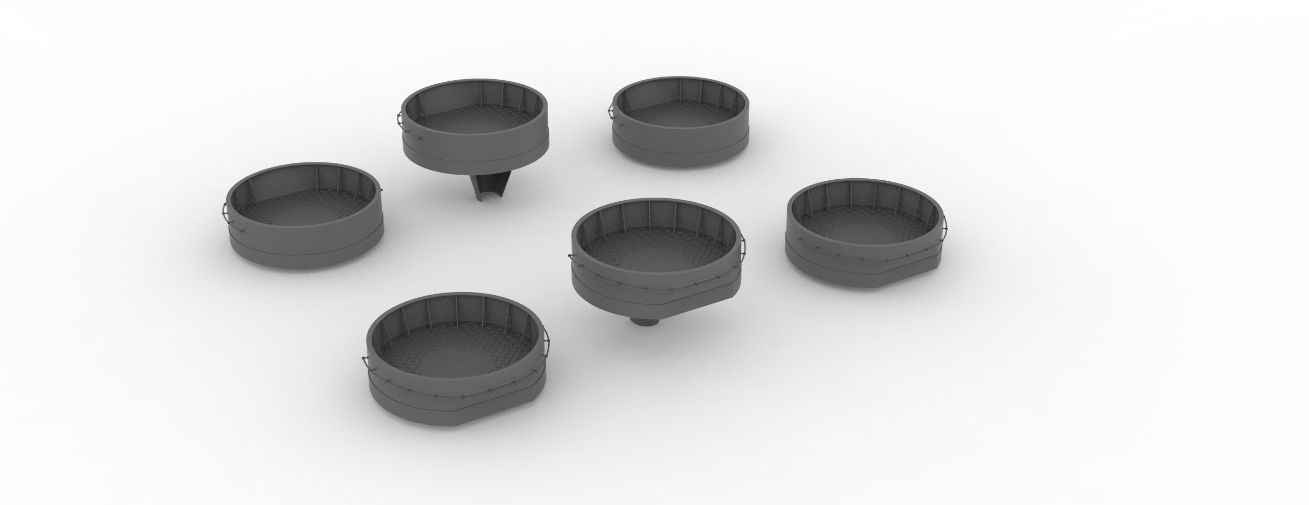 Yamato superstructure full 3D print model_20