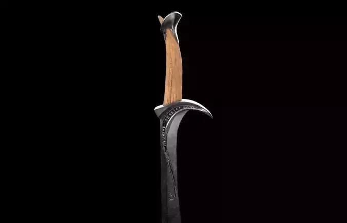 Thorin Sword Orcrist lord of the rings 3D DIGITAL FILE