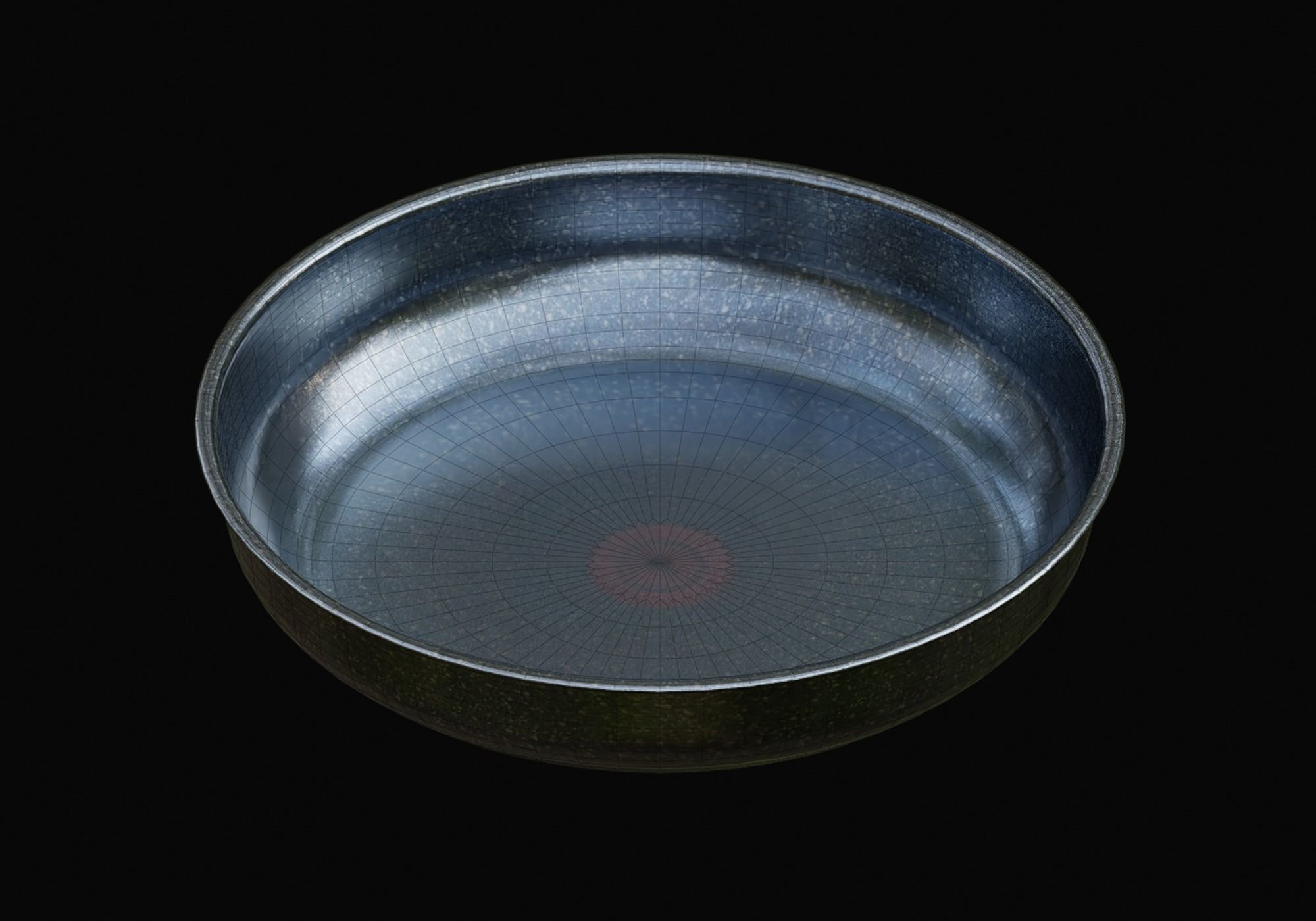 Tefal pan 3D model_2