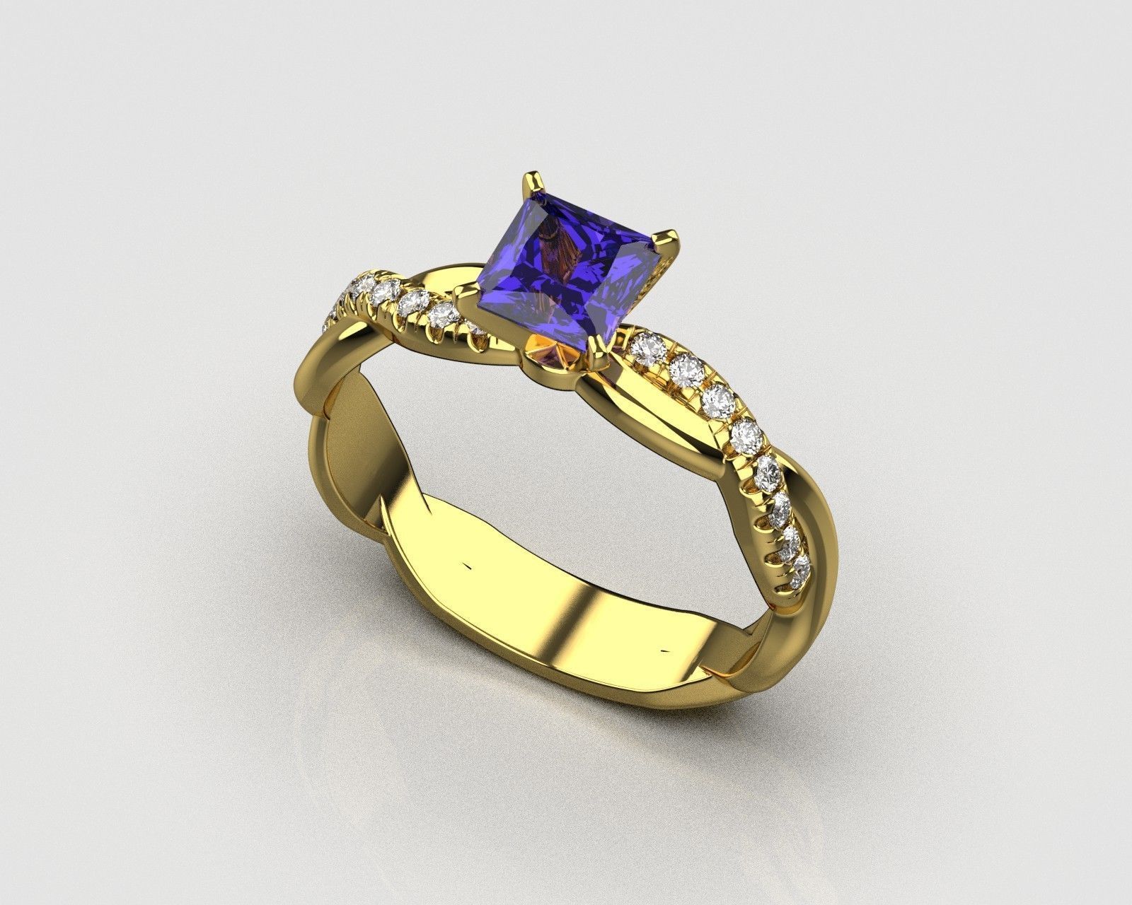 Promise Ring 0151 3D print model_16