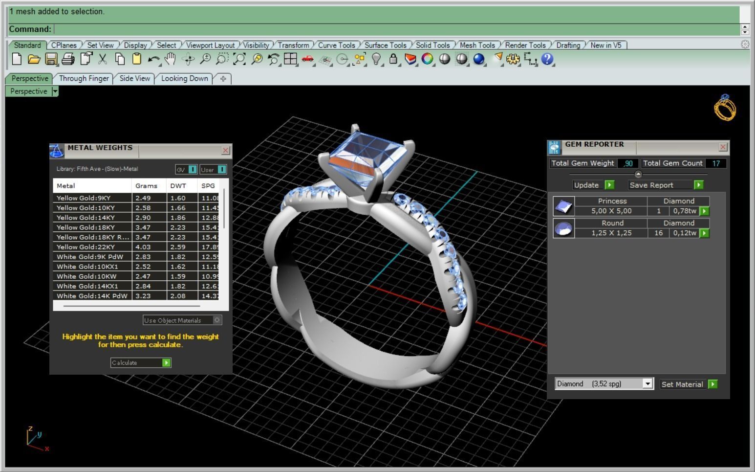 Promise Ring 0151 3D print model_4