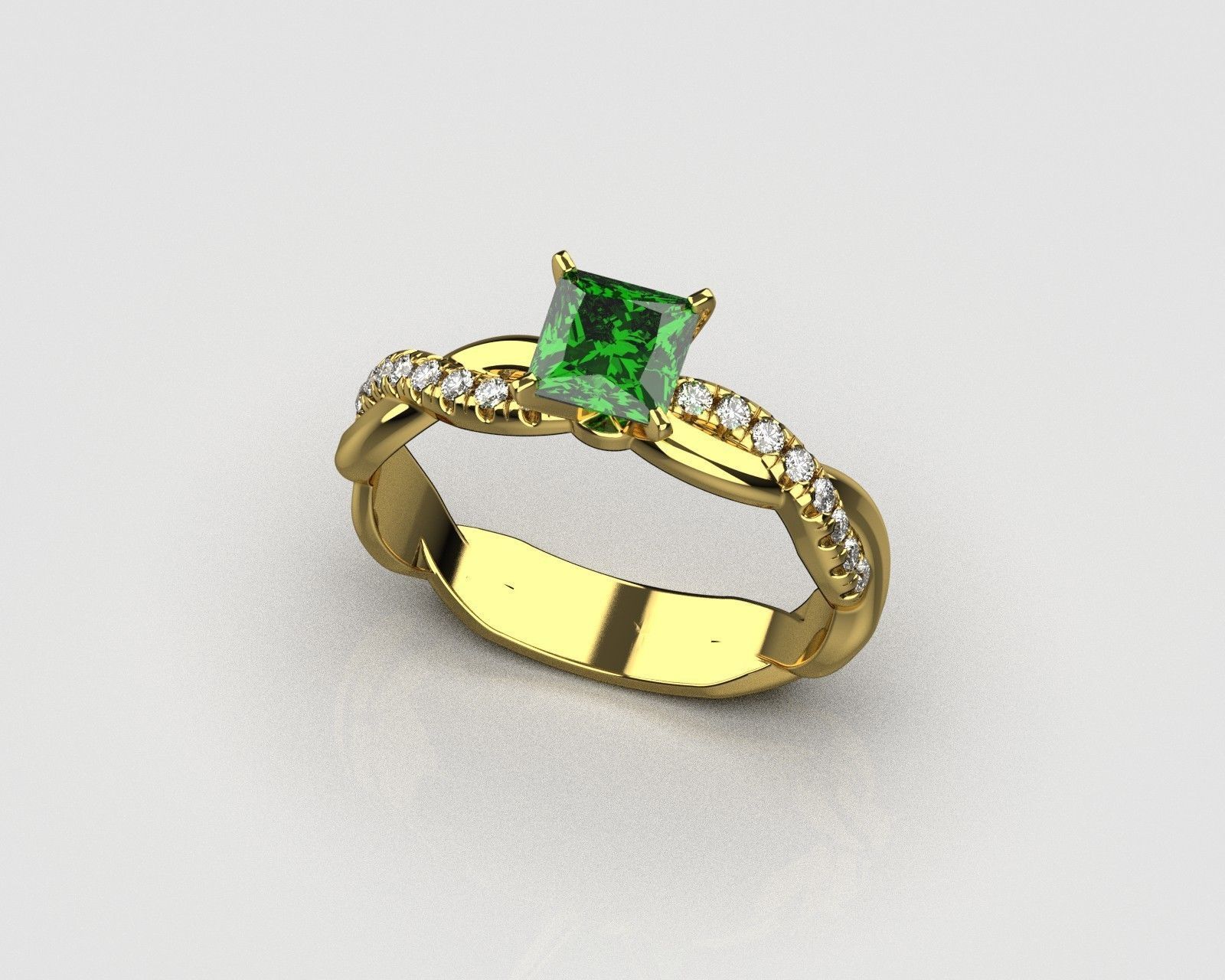 Promise Ring 0151 3D print model_9