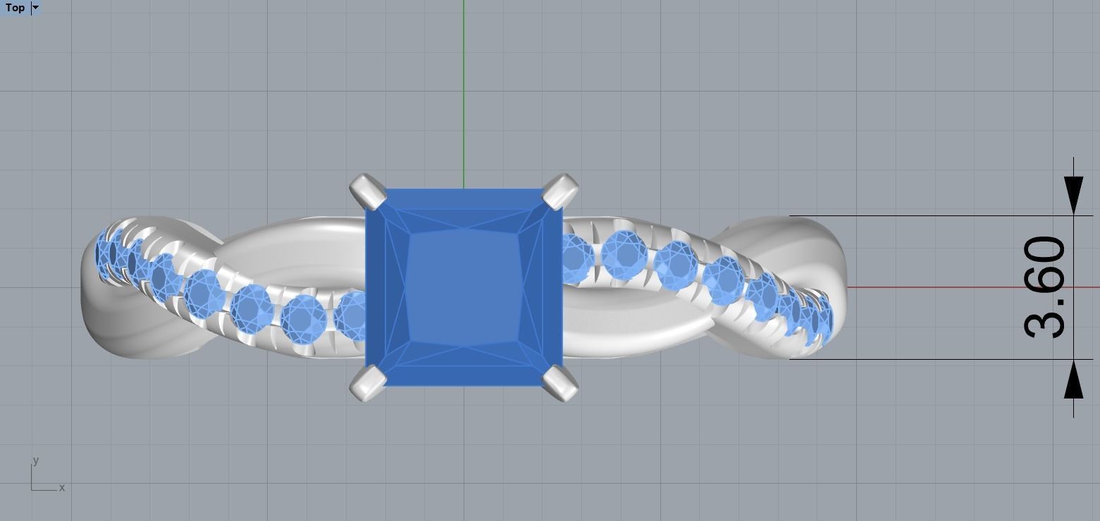 Promise Ring 0151 3D print model_6