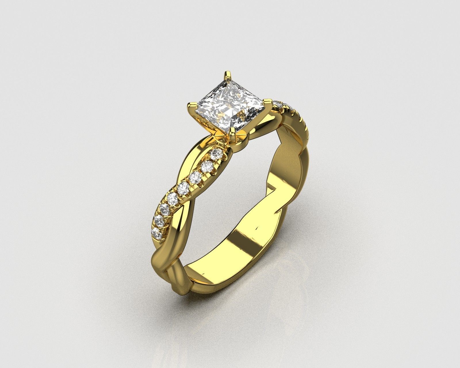 Promise Ring 0151 3D print model_2
