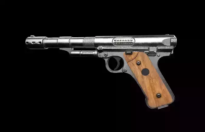 RA-4c Star Wars Blaster Mandalorian  3d Digital Download 3D print model