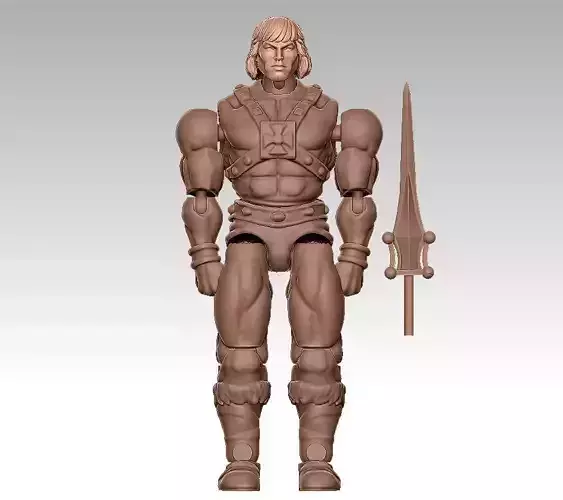 HE-MAN ARTICULATED ACTION FIGURE 100mm