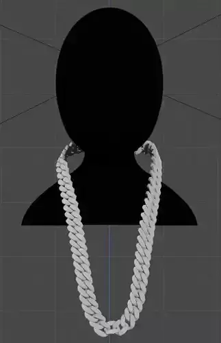 Forging Dreams Cuban chain in 3D