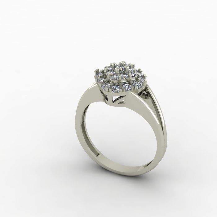 wedding ring  3D print model_3