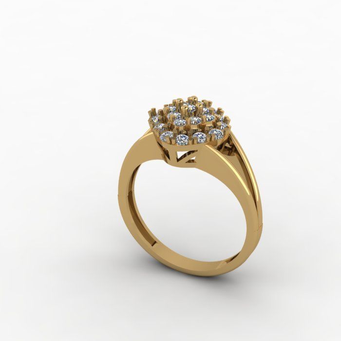 wedding ring  3D print model_2