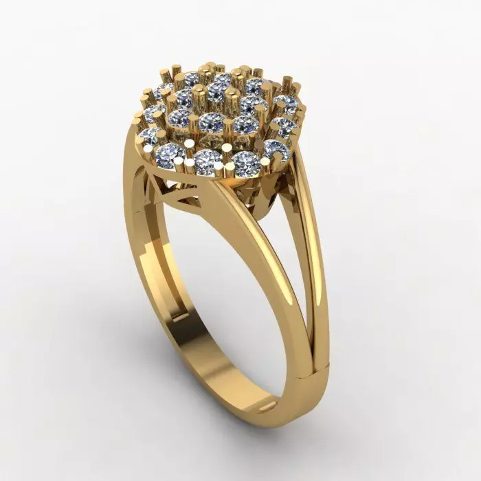 wedding ring  3D print model_0