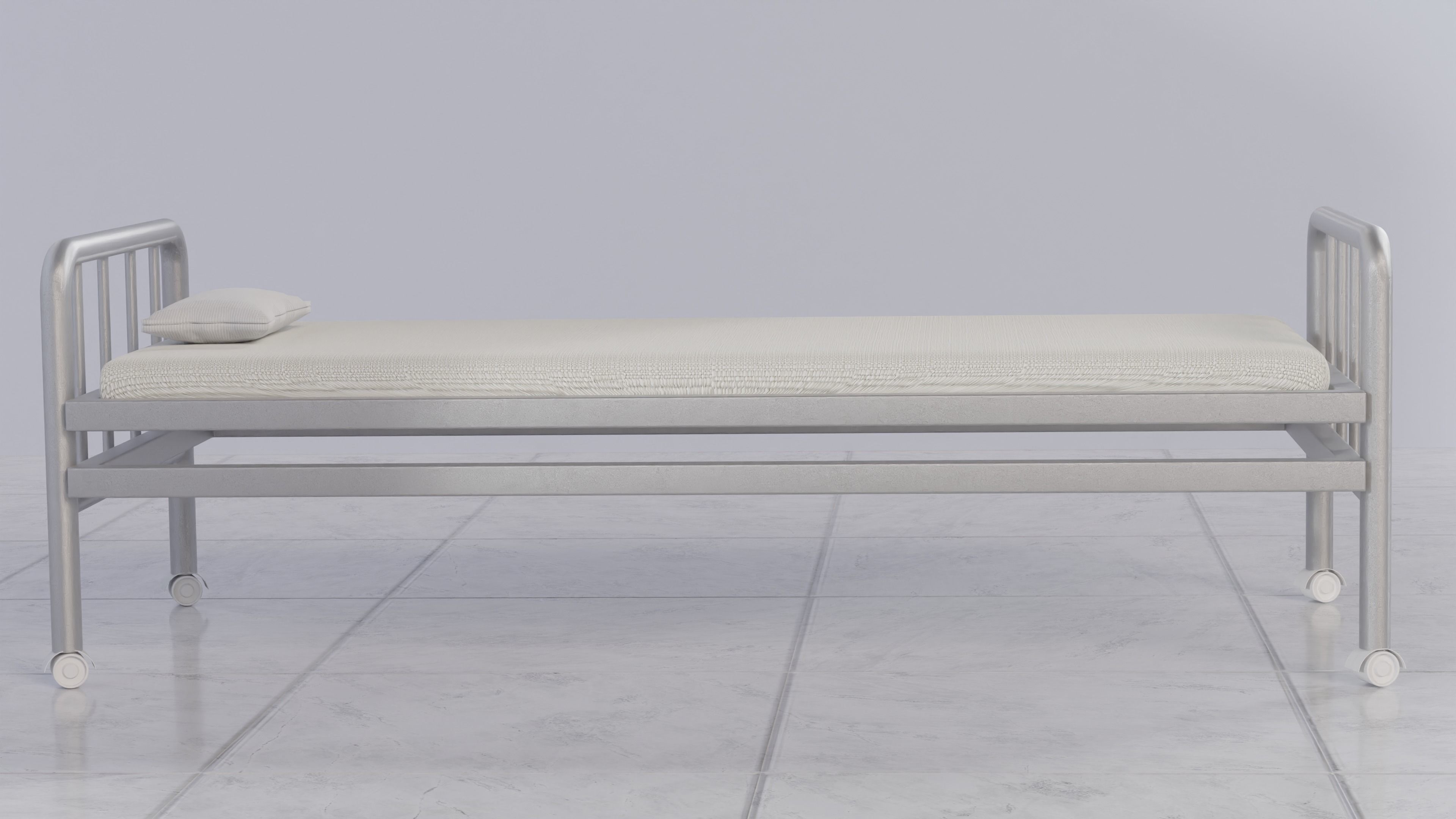 Hospital Room Props 3D model_6