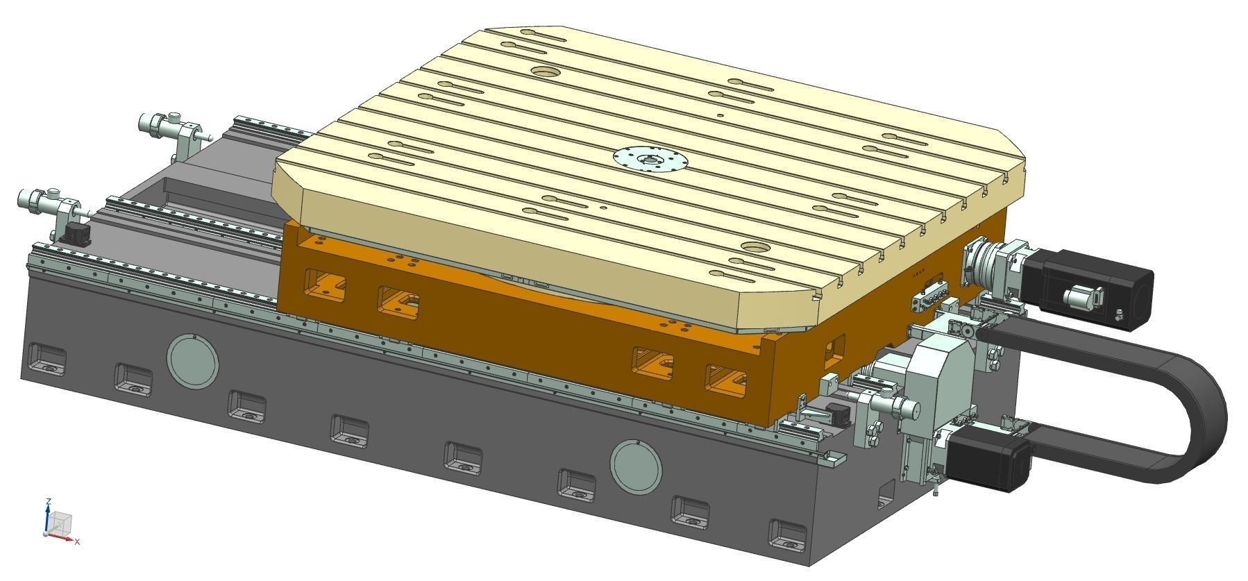 CNC Horizontal Machining Center 3D model_11