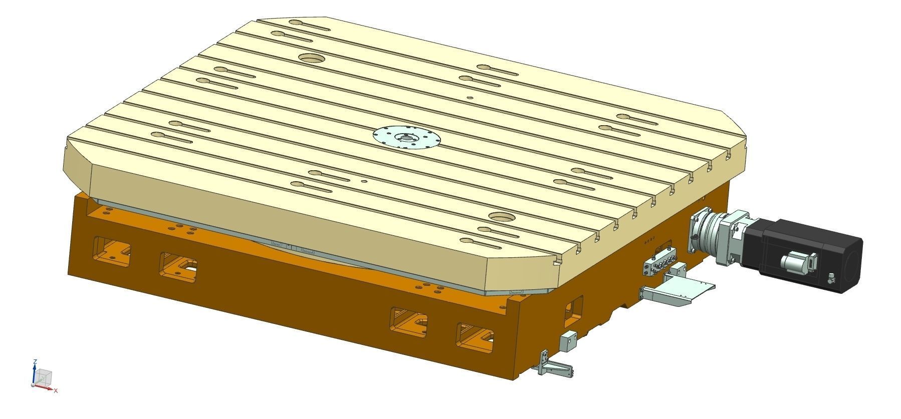 CNC Horizontal Machining Center 3D model_12