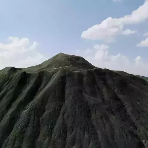 3D model of the Italian volcano Vesuvio