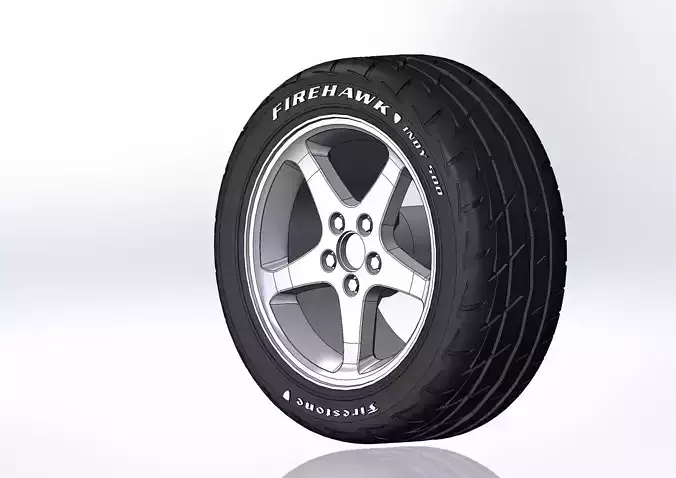 Wheel for scale model of Mk4 1999-2000 