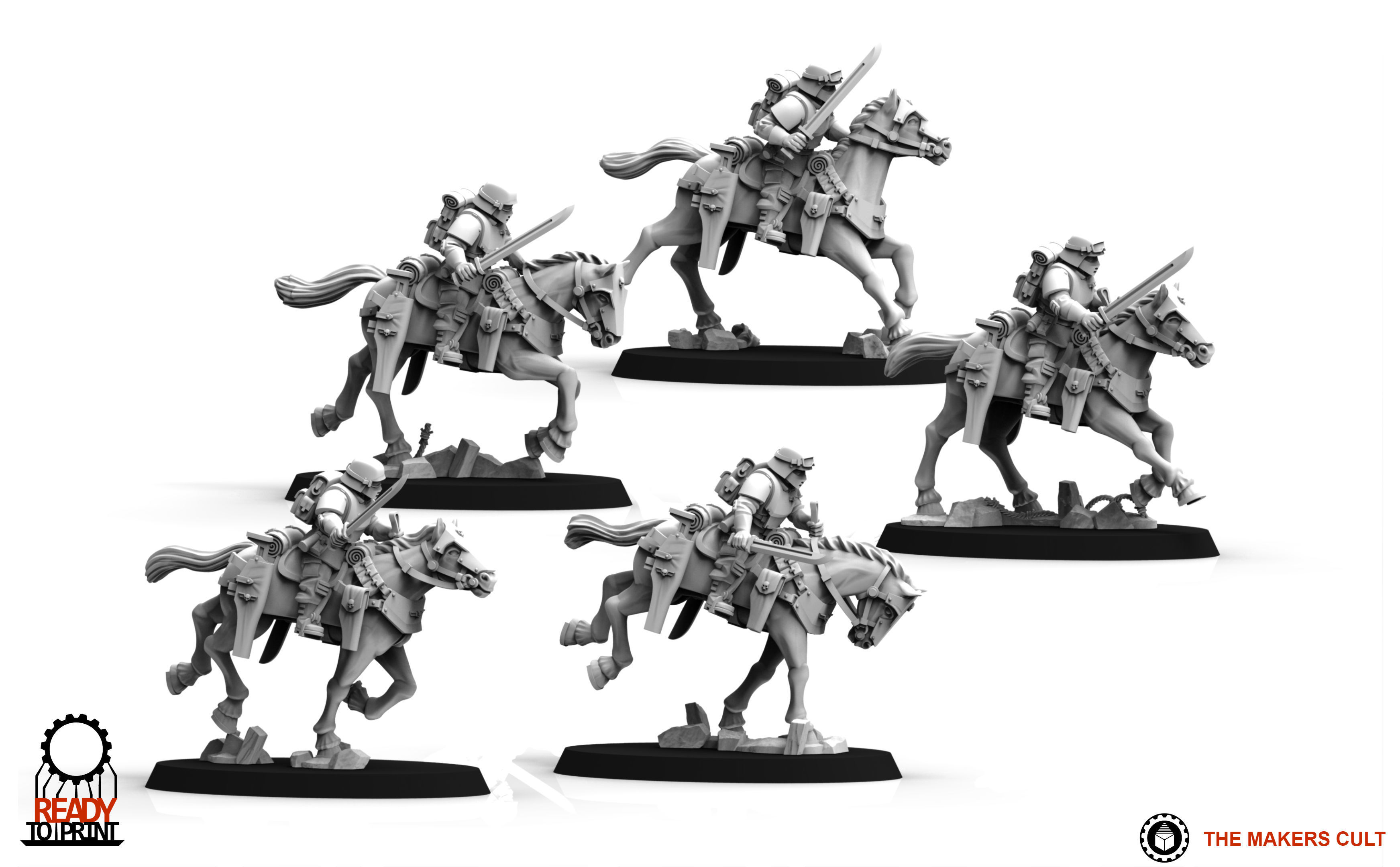 Universal Guard - Cavalry 3D print model_5