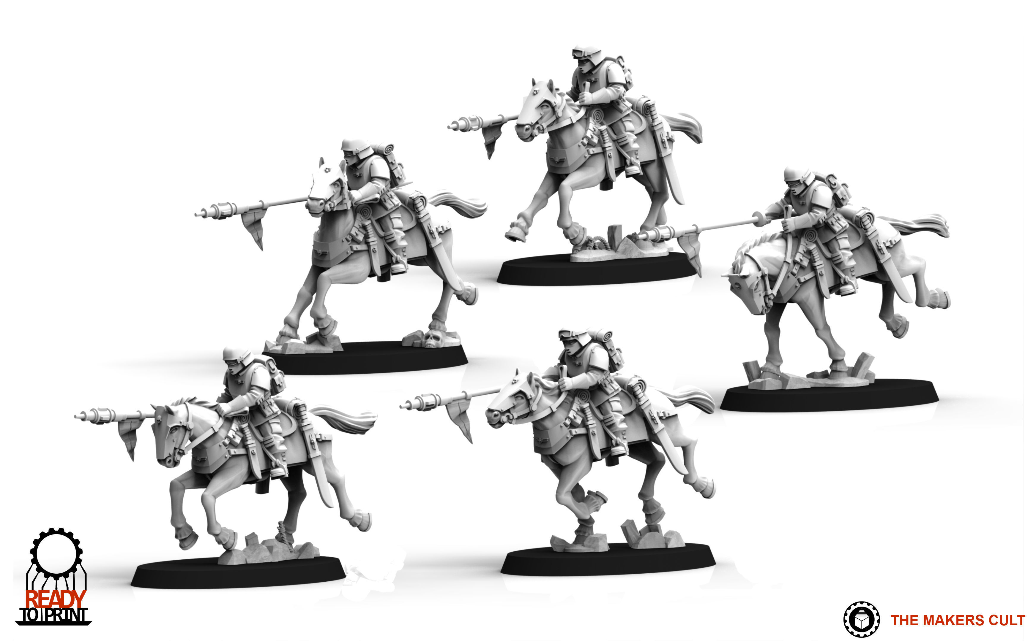 Universal Guard - Cavalry 3D print model_9