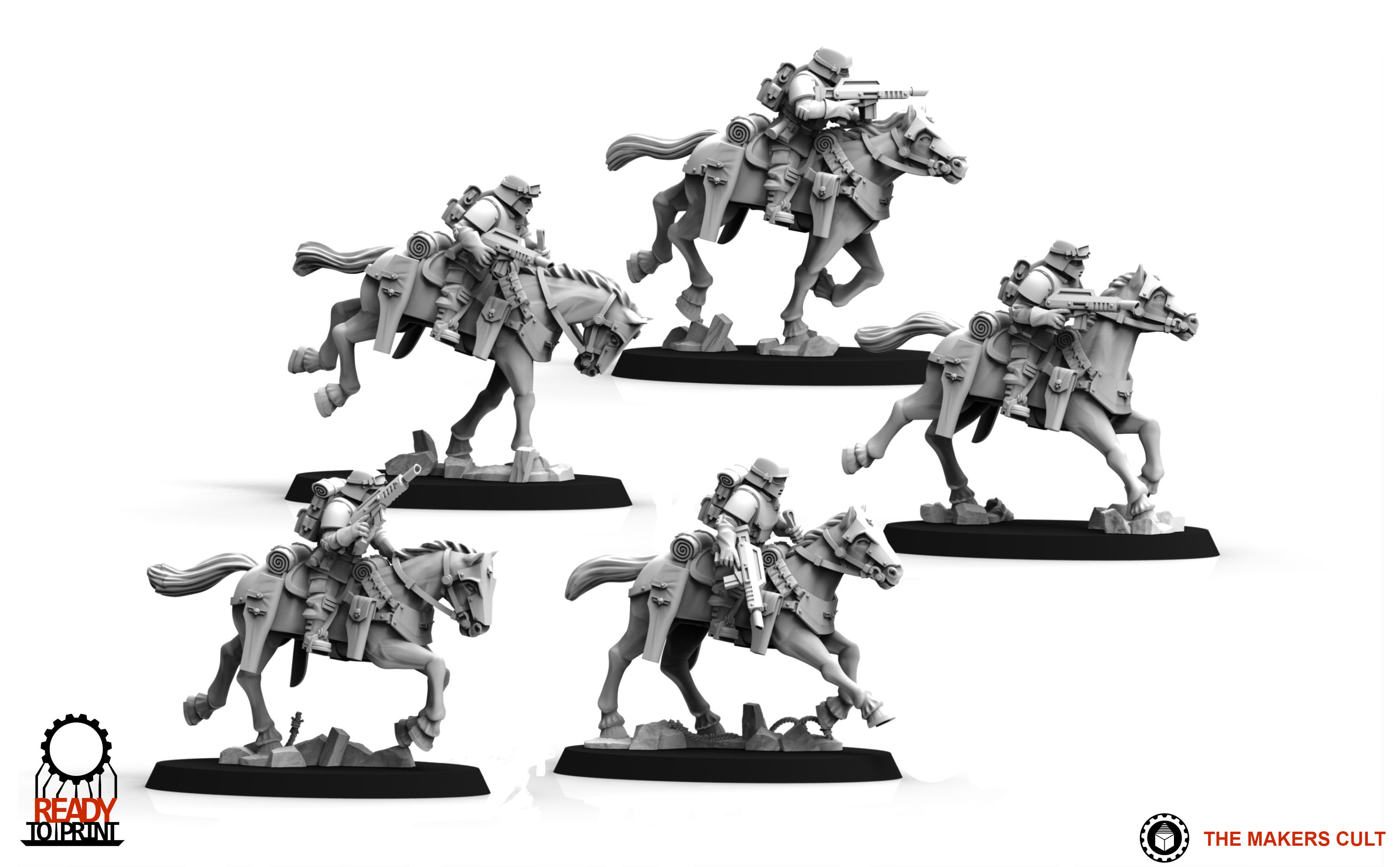 Universal Guard - Cavalry 3D print model_4