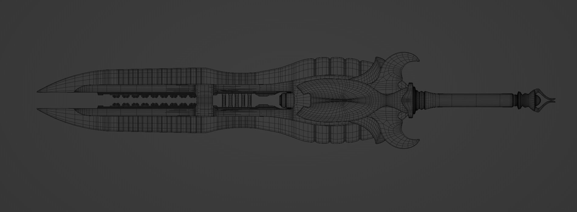 Gauss Sword 3D model_8