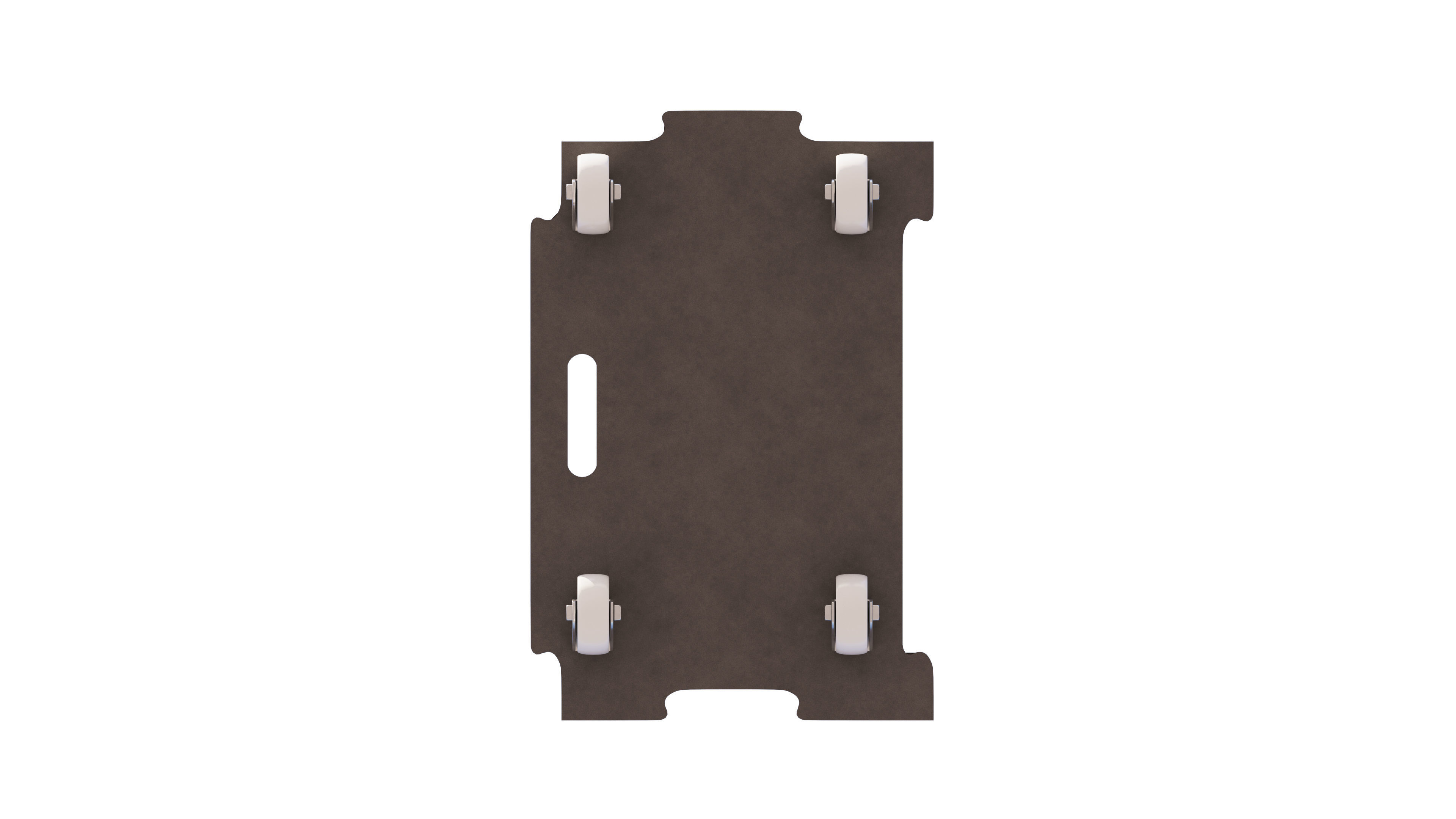 CONNECT transport dolly with MaxiGRIP 3D model_3