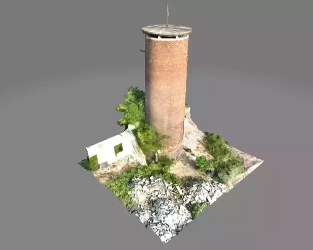 Zbrojovka Tower building Free 3D model