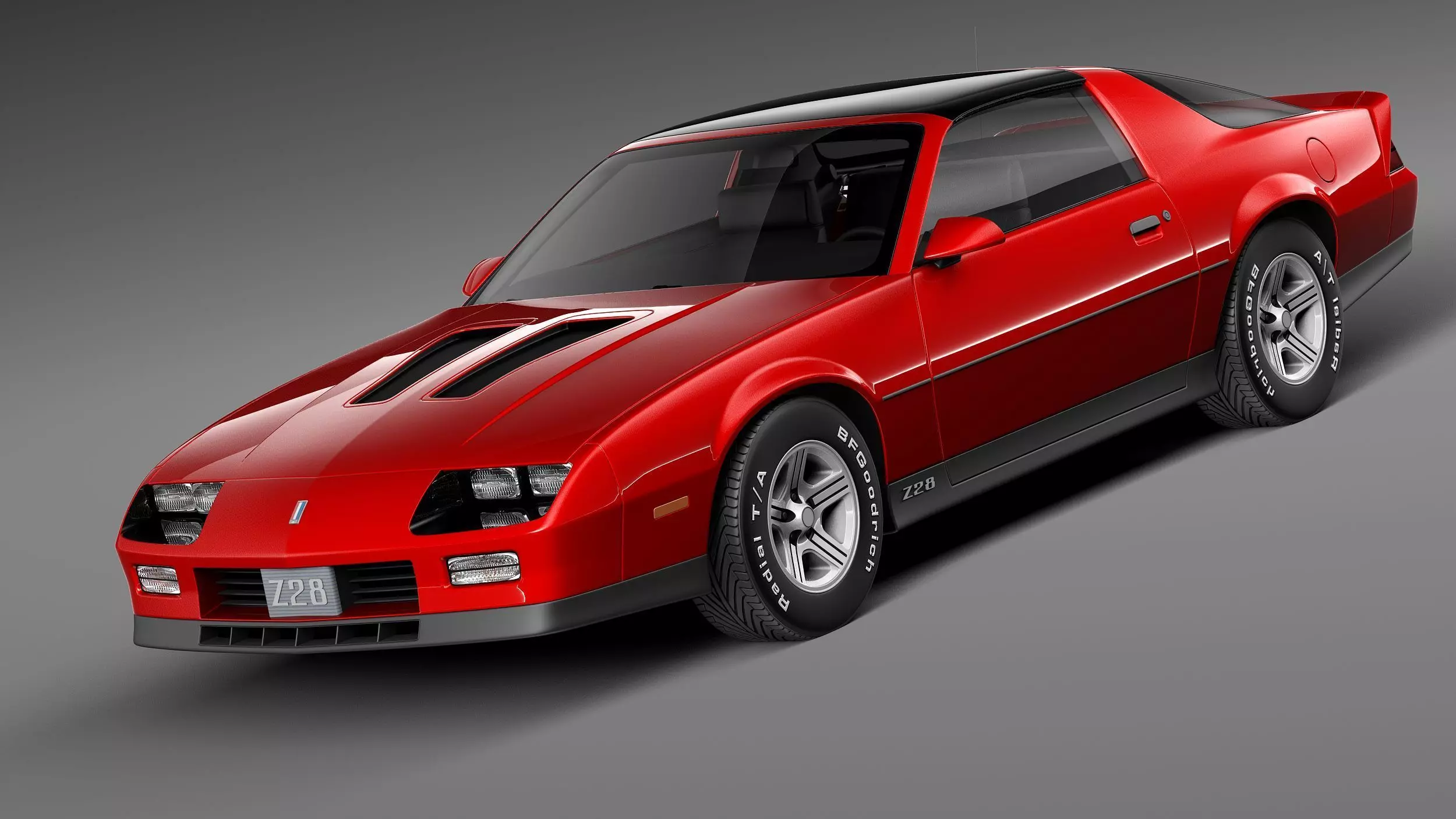 Chevrolet Camaro Z28 1990 3D model_0