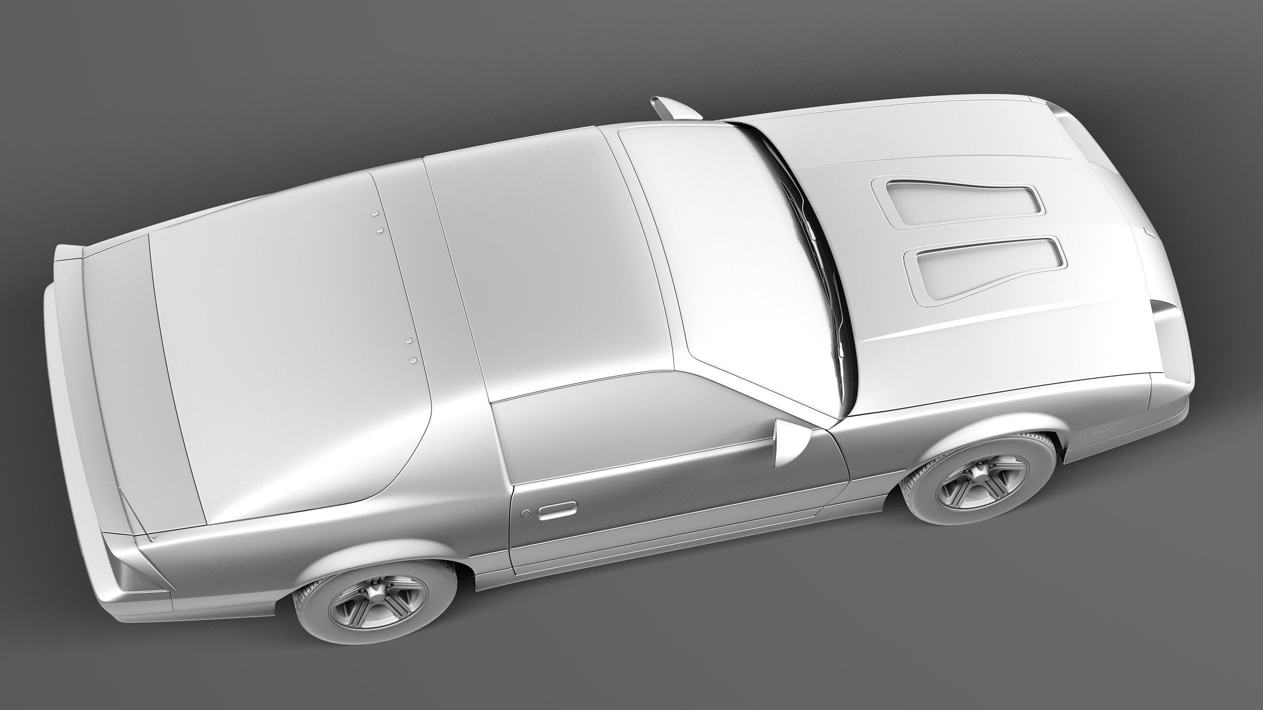 Chevrolet Camaro Z28 1990 3D model_15