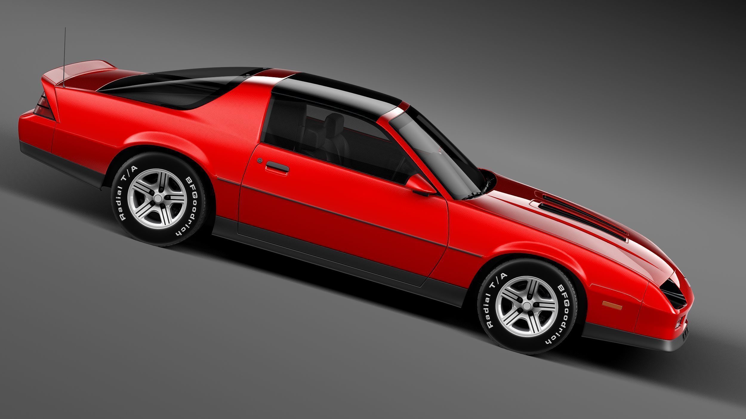 Chevrolet Camaro Z28 1990 3D model_6