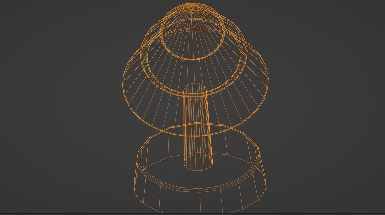 Christmas Tree Figurine Low poly Low-poly 3D model_14