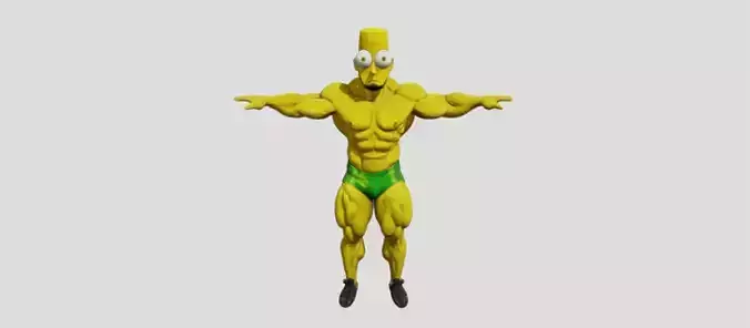 Muscular Simpson