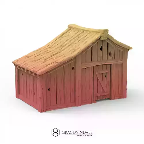 Shed by Gracewindale  3D print model
