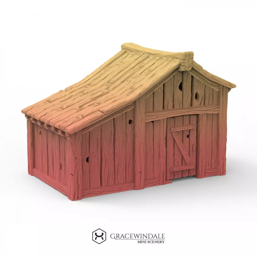 Shed by Gracewindale 3D print model_0