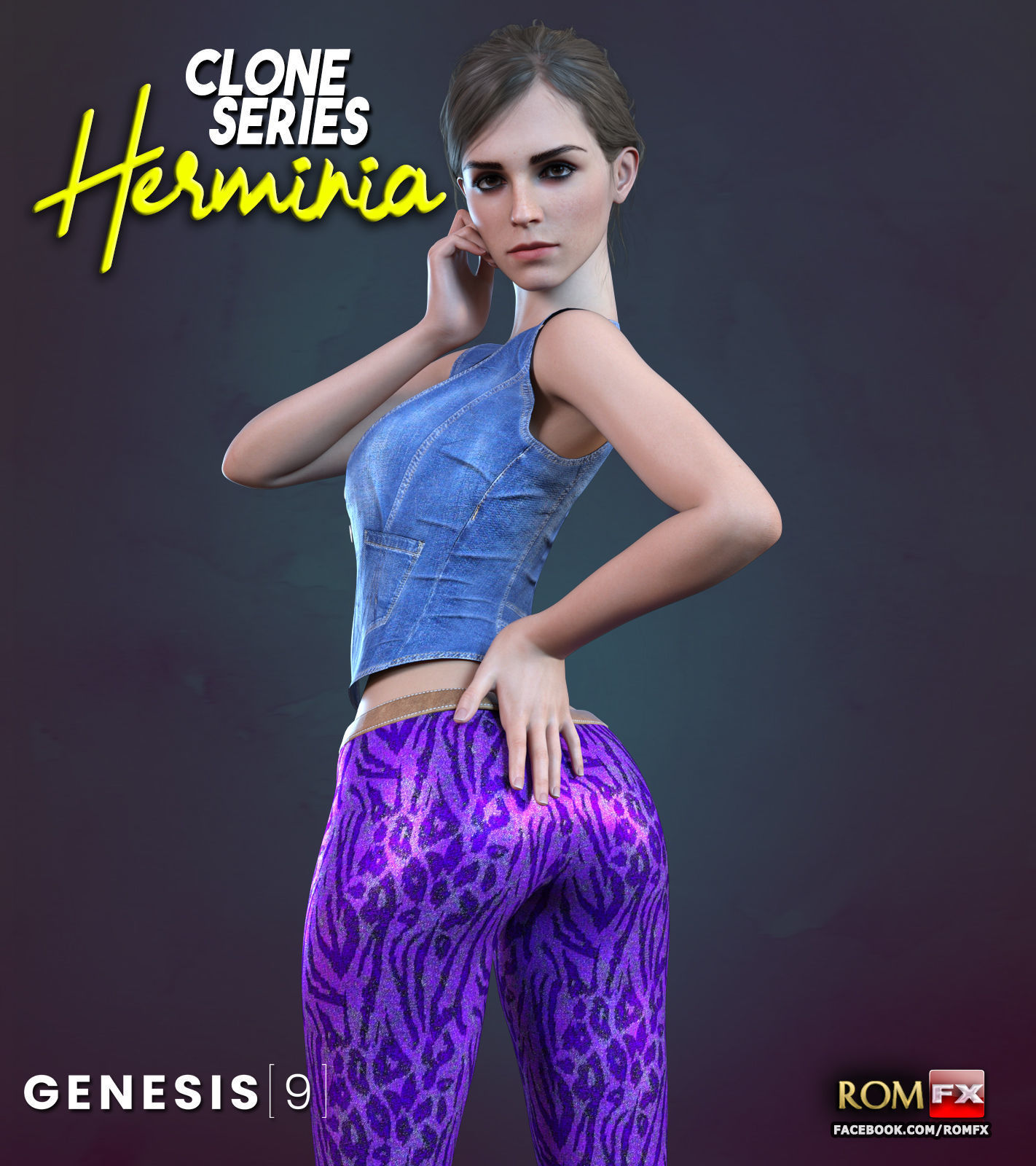 Clone Series - Herminia For G9 3D model_4