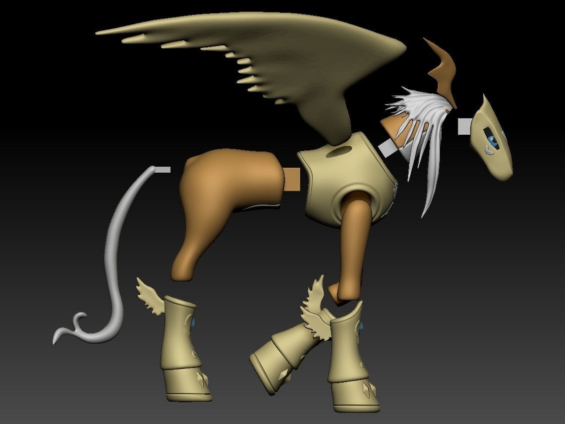 Pegasusmon 3D print model_8