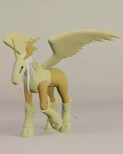 Pegasusmon 3D print model