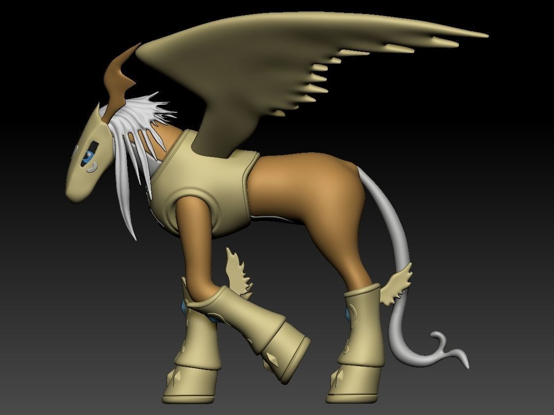 Pegasusmon 3D print model_5