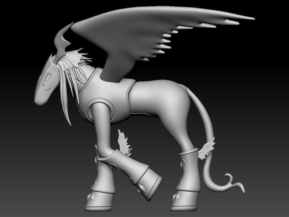 Pegasusmon 3D print model_6
