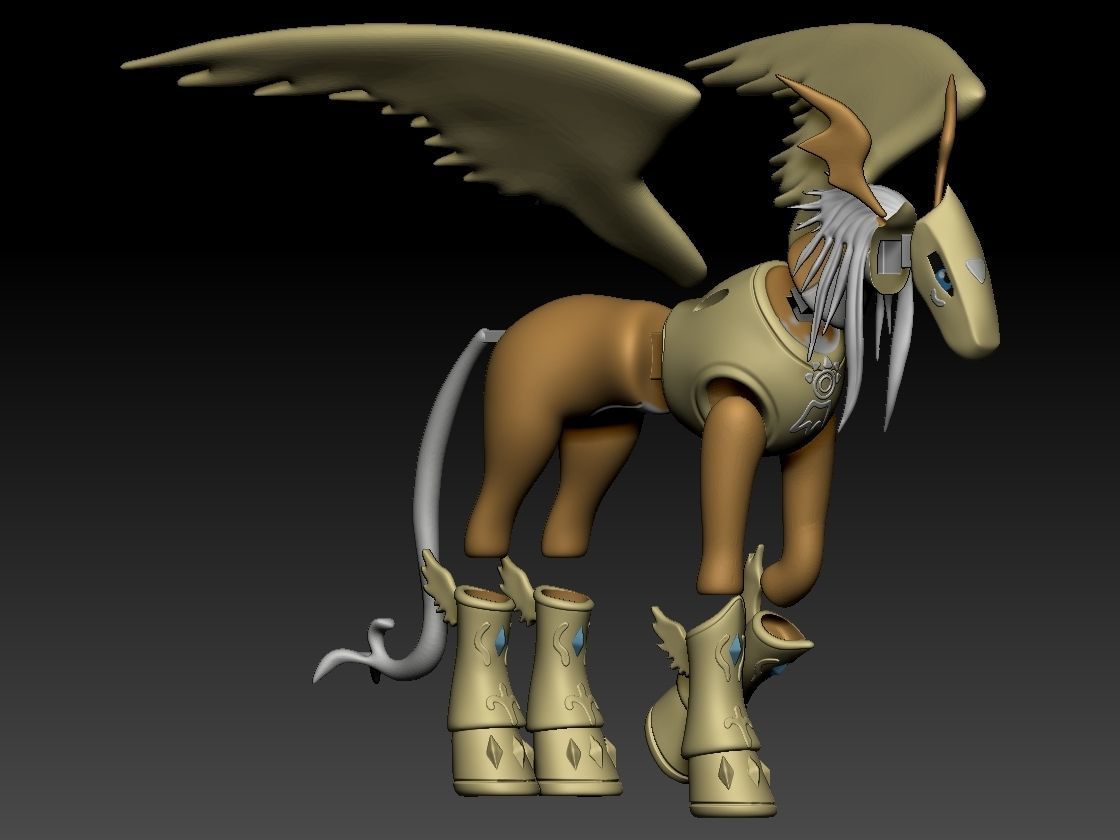 Pegasusmon 3D print model_10