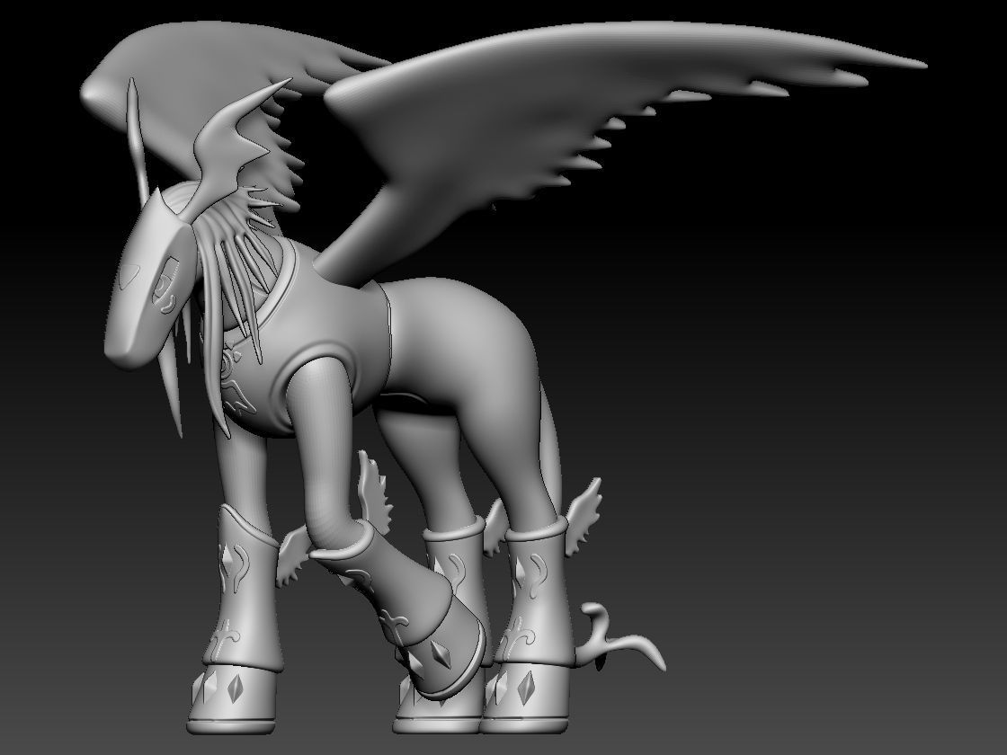 Pegasusmon 3D print model_4