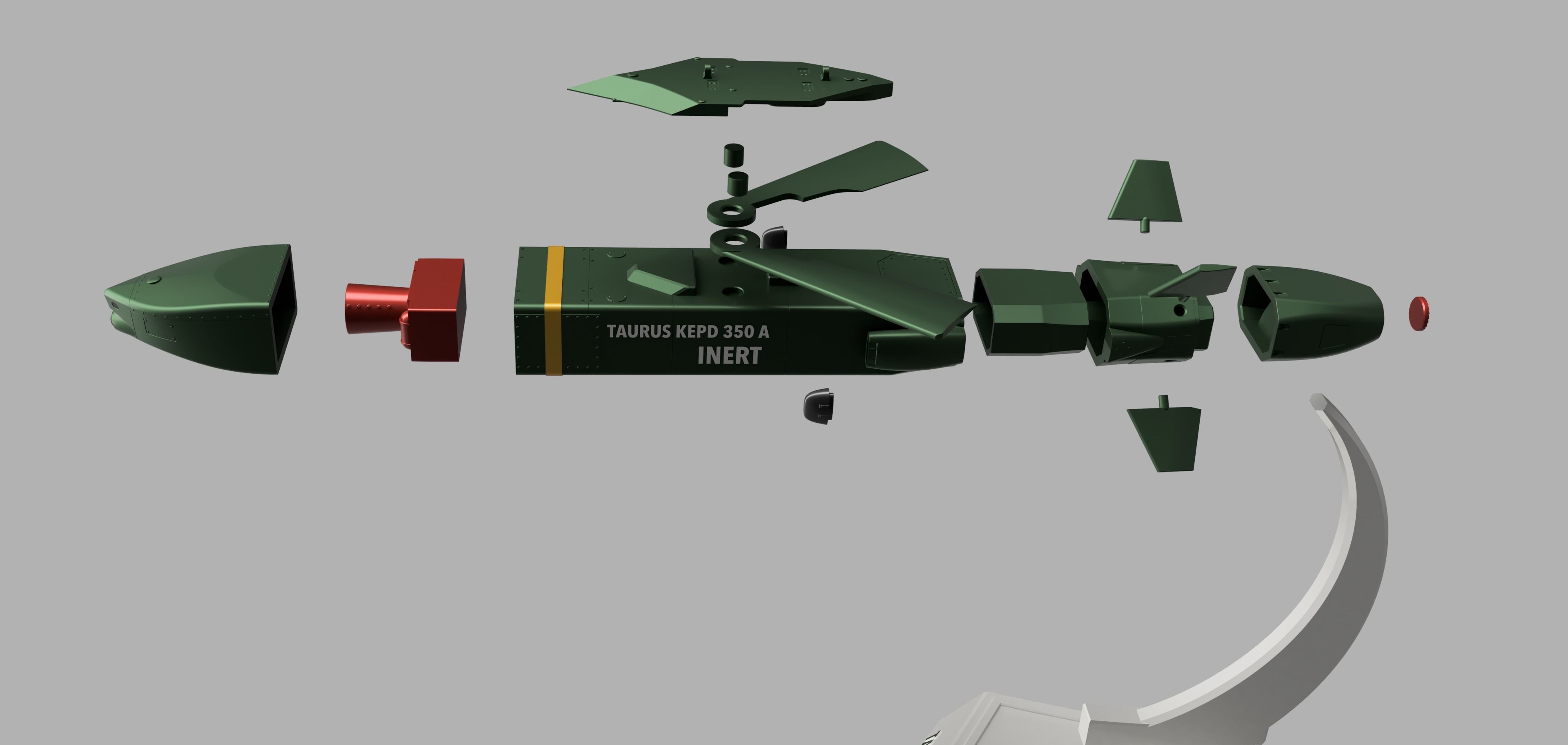 TAURUS KEPD 350 CRUISE MISSILE HIGH QUALITY 3D PRINT MODEL 3D print model_15