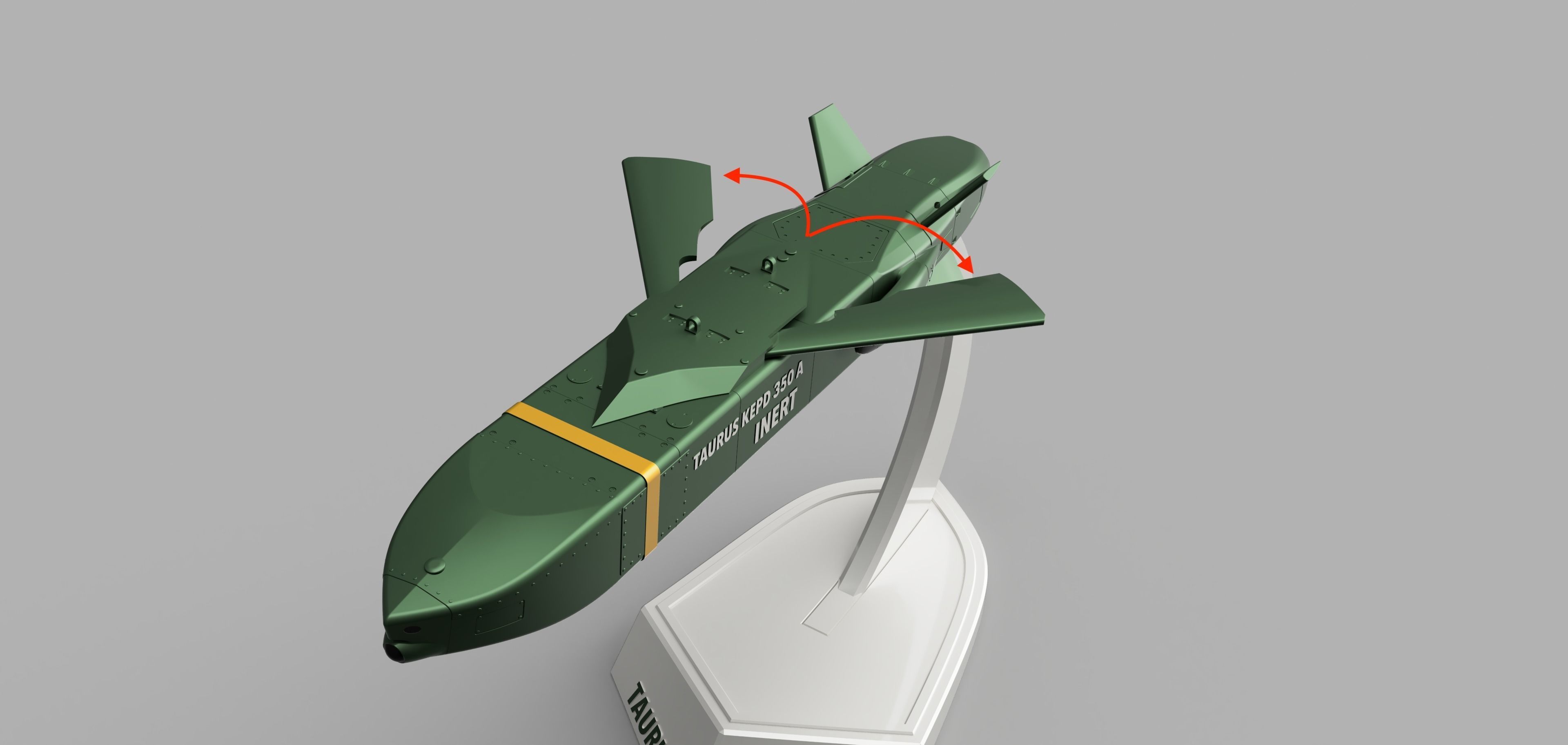 TAURUS KEPD 350 CRUISE MISSILE HIGH QUALITY 3D PRINT MODEL 3D print model_10