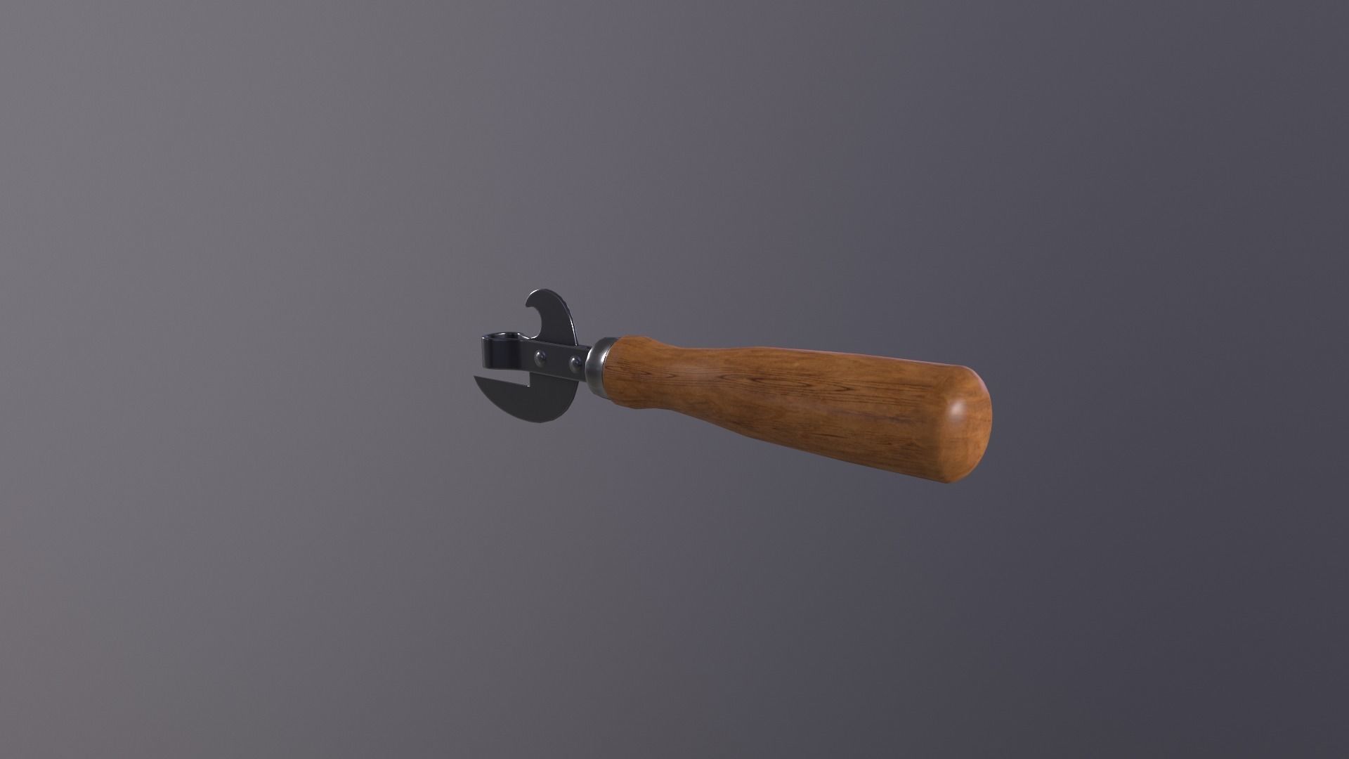 Can opener pack pristin worn damage Low-poly 3D model_27