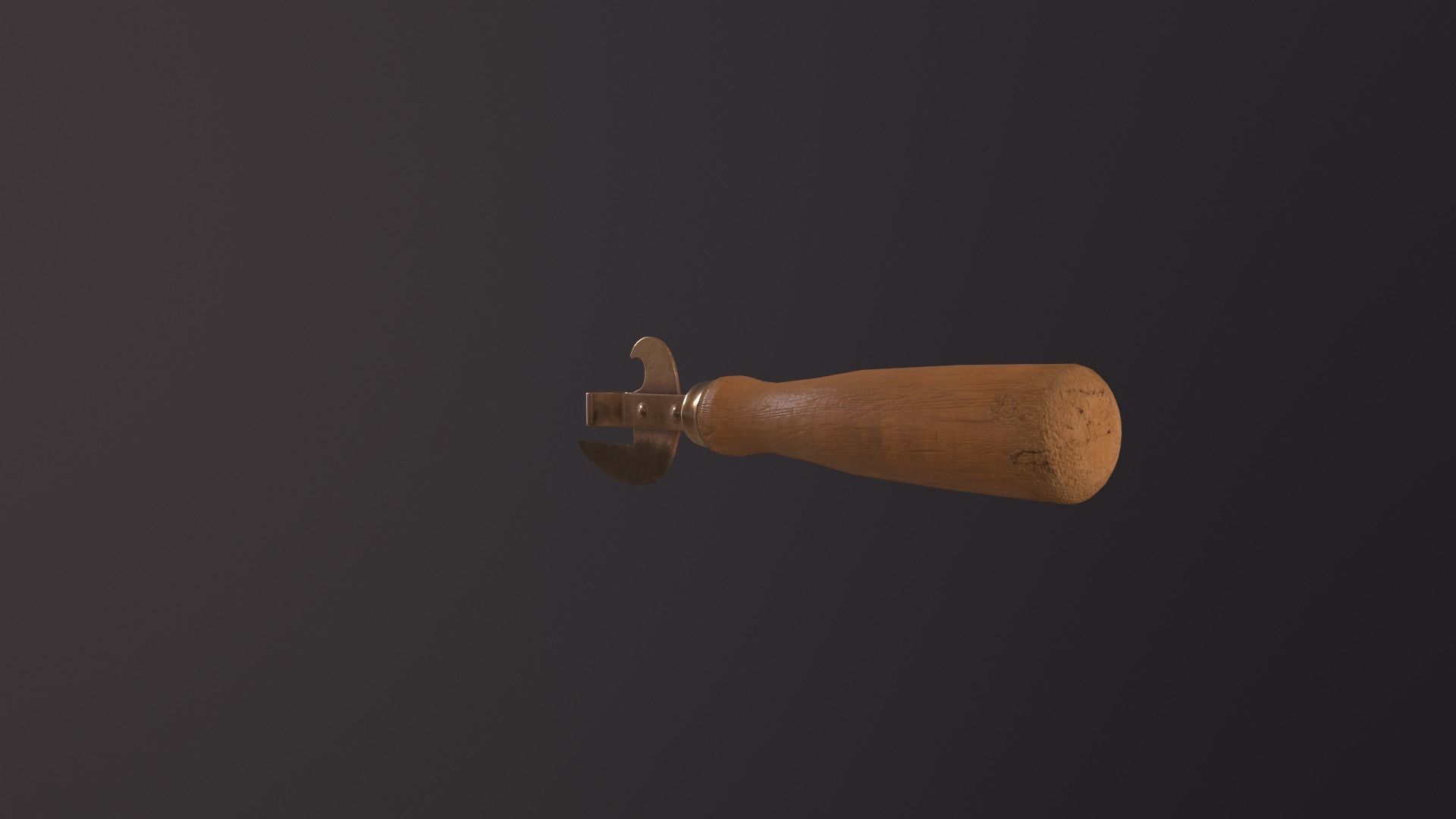 Can opener pack pristin worn damage Low-poly 3D model_81